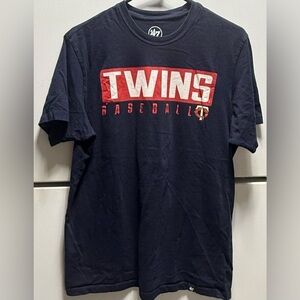 🪅’47 Brand MLB MN Twins Baseball Blue T-shirt